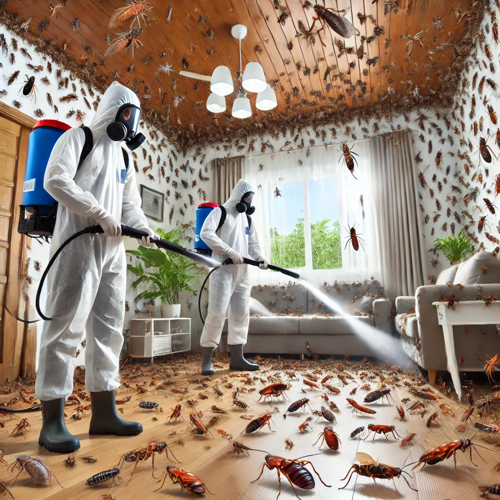 شركة رش البيوت من الحشرات